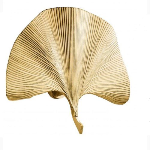 MIRODEMI Luxury Wall Lamp in Shape of Giant Leaf for Living Room Bedroom