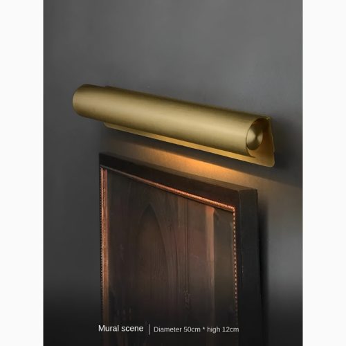 MIRODEMI Luxury Wall Lamp in the Shape of Scroll for Bathroom Hall Home