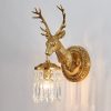 MIRODEMI® Luxury Wall Lamp in the Shape of a Deer Head for Living Room, Bedroom image | luxury lighting | luxury wall lamps