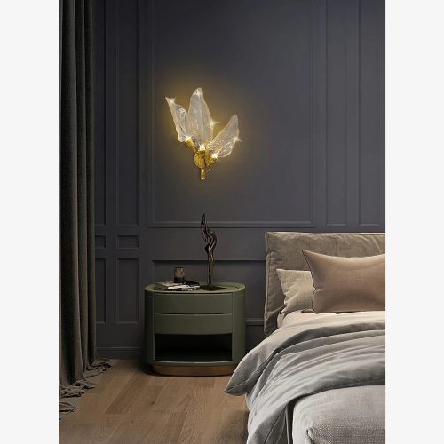 MIRODEMI® Madrid | Leaf Shaped LED Wall Lamp