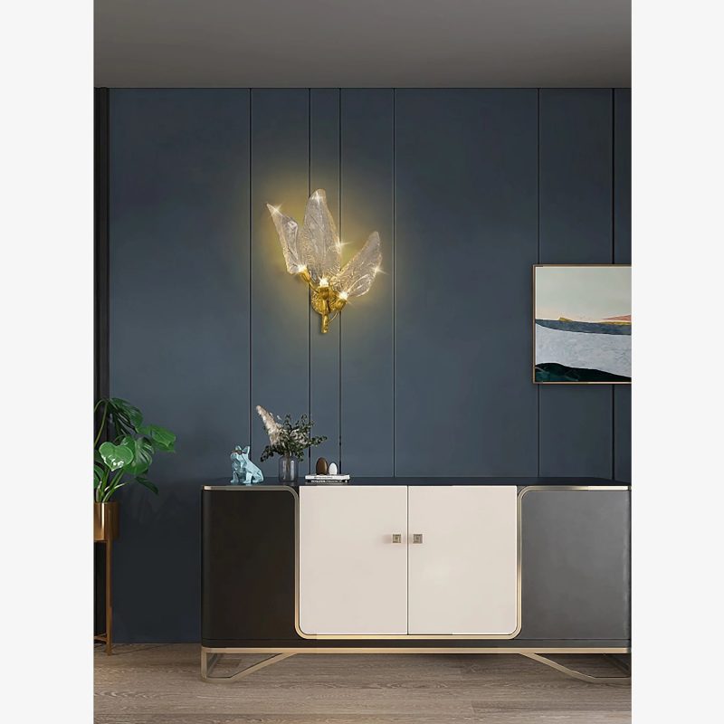 MIRODEMI Madrid Leaf Shaped LED Wall Lamp