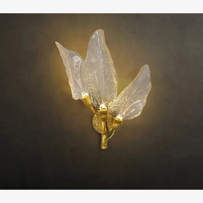 MIRODEMI Madrid Leafy Glow LED Wall Lamp