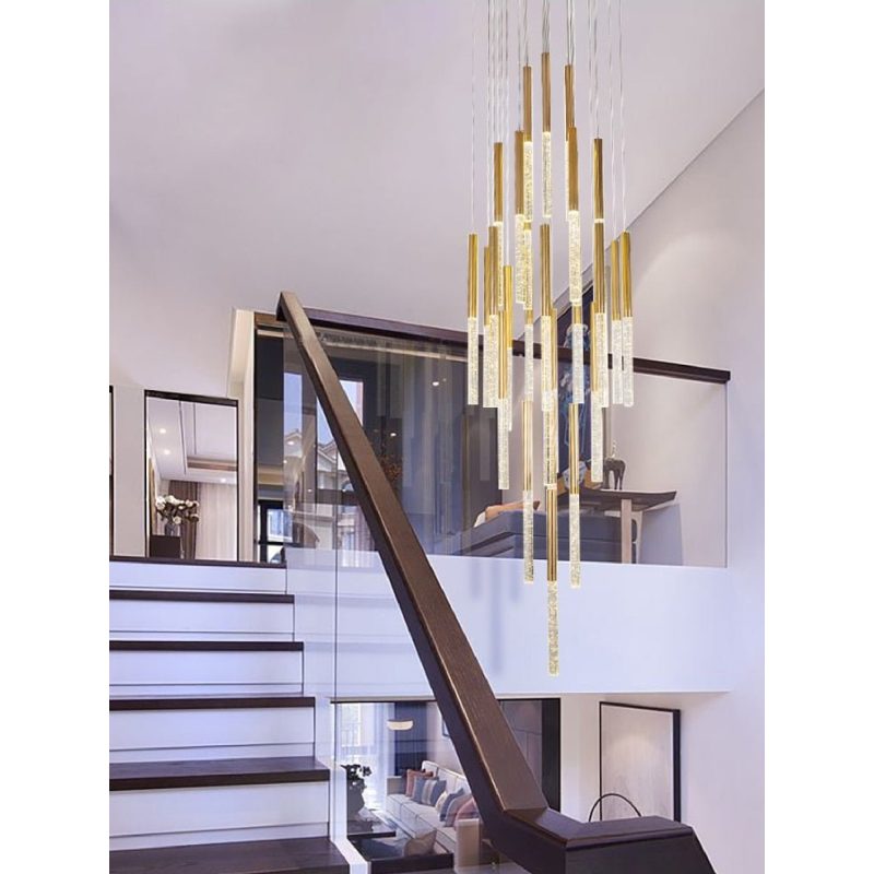 MIRODEMI Manarola Luxury Chandelier Modern LED Light for Staircase