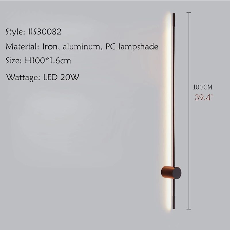 MIRODEMI Maracena Sophisticated LED Wall Light