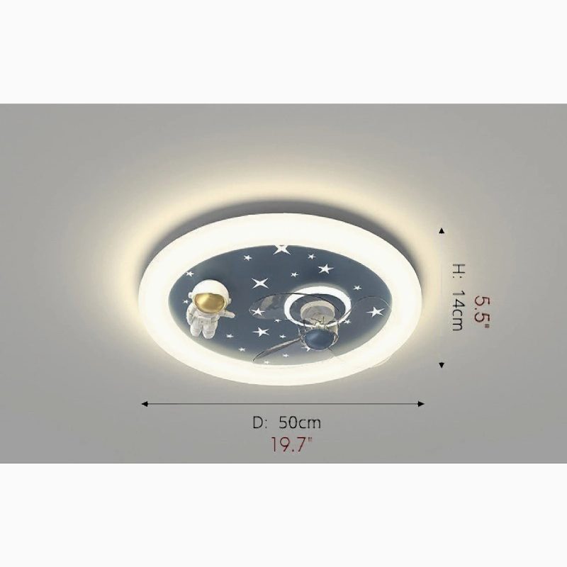 MIRODEMI Marche en Famenne Space Themed Light For Kids Room