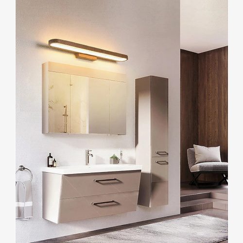 MIRODEMI® Mazarrón | Modern Brown LED Wall Light