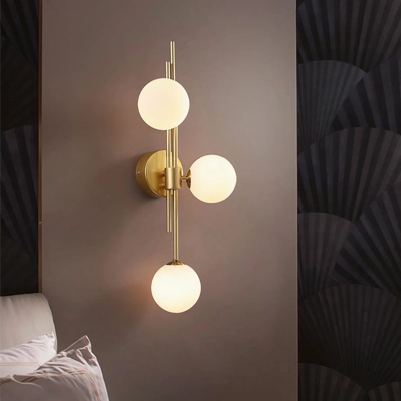 MIRODEMI Mieres Contemporary Glass LED Wall Light