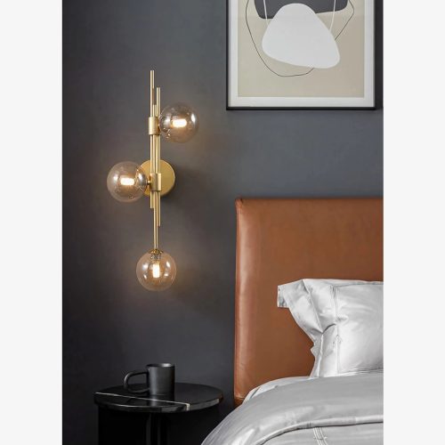 MIRODEMI Mieres Stylish Glass LED Wall Lamp