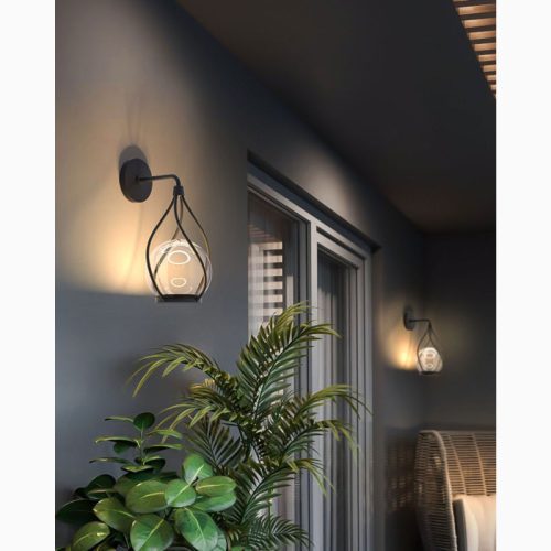 MIRODEMI Modern Outdoor LED Waterproof Wall Sconce for Courtyard Home Hall