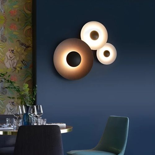 MIRODEMI Modern Wall Lamp in Minimalistic Style for Living Room Bedroom Home Hall Luxury