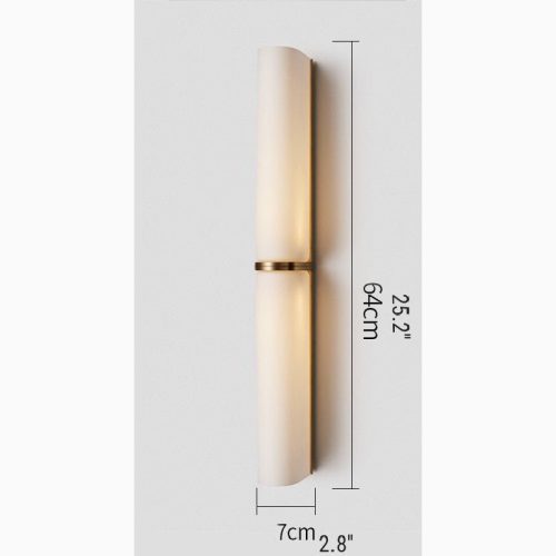 MIRODEMI Modern Wall Lamp in Nordic Plain Style for Bedroom Home Hall