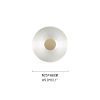 MIRODEMI® Modern Wall Lamp in the Shape of the Circle for Living Room, Bedroom image | luxury lighting | luxury wall lamps