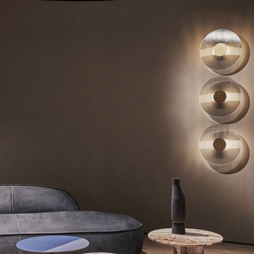 MIRODEMI Modern Wall Lamp in the Shape of the Circle for Living Room Bedroom Luxury Lighting Home