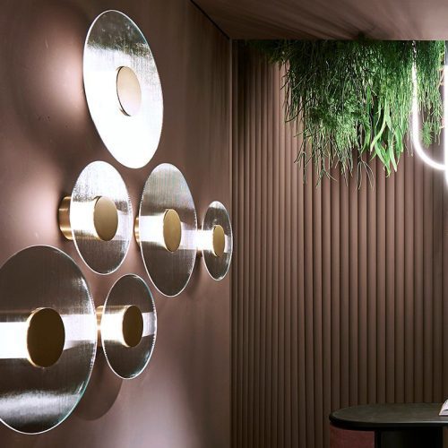 MIRODEMI Modern Wall Lamp in the Shape of the Circle for Living Room Bedroom Luxury Lighting Home Hall