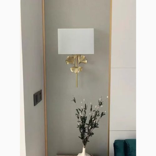 MIRODEMI Modern Wall Lamp in the Shape of the Ginkgo Leaf Living Room Bedroom Lighting