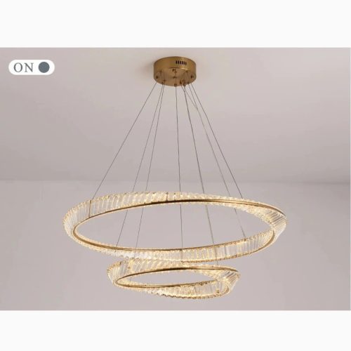 MIRODEMI Monthey Modern Crystal Chandelier