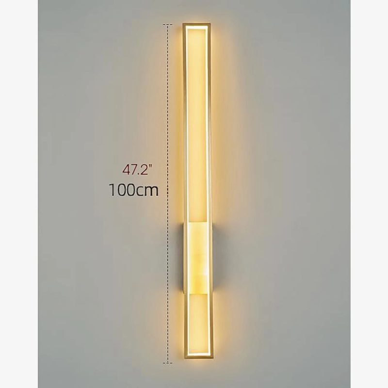 MIRODEMI Motril Refined Retro Copper LED Wall Lamp