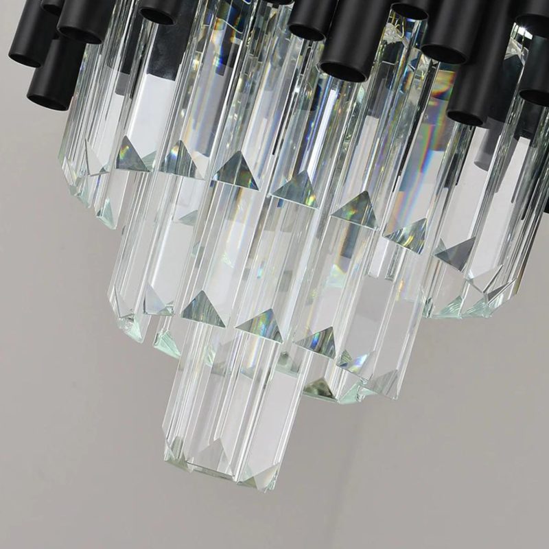 MIRODEMI Munsingen Modern Black Lighting