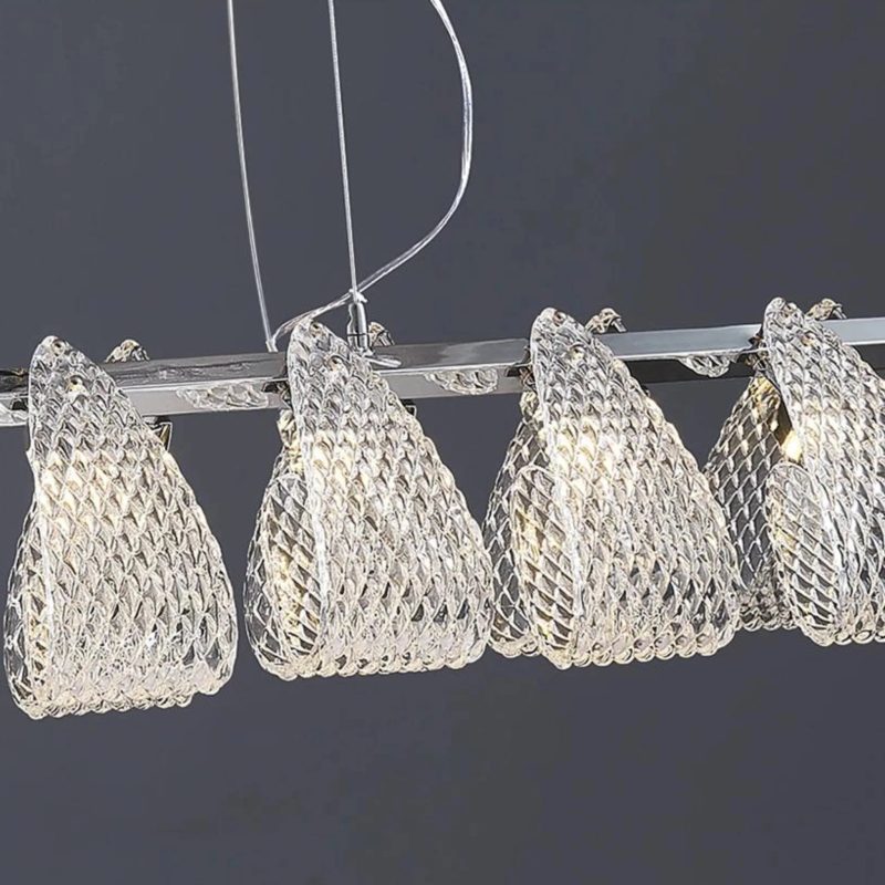 MIRODEMI Muri bei Bern Silver Glass Chandelier