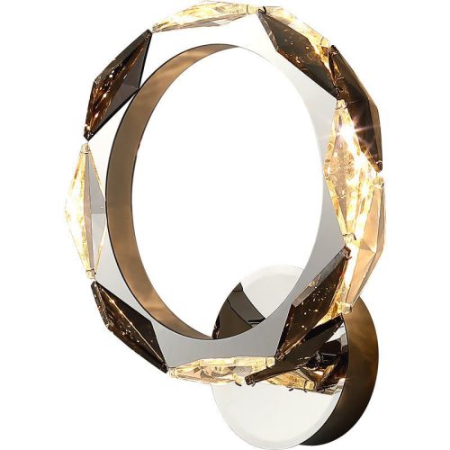 MIRODEMI Neuch tel Gold Wall Lamp in the Shape of Ring for Living Room Hall Home