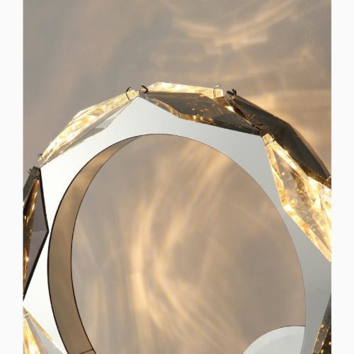 MIRODEMI Neuch tel Gold Wall Lamp in the Shape of Ring for Room