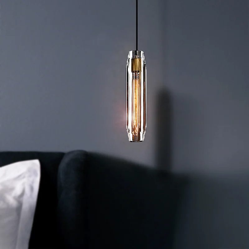 MIRODEMI Noli Luxury Modern Transparent LED Chandelier for Living Room