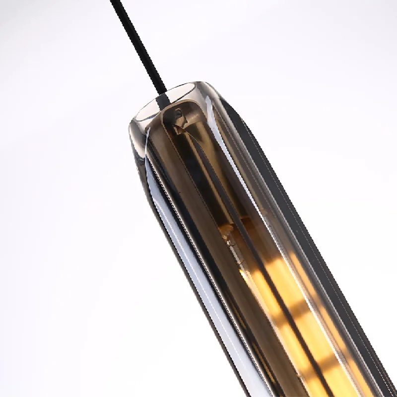 MIRODEMI Noli Luxury Modern Transparent LED Lamp