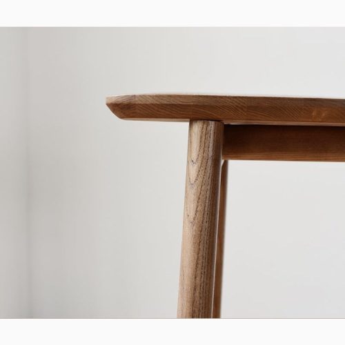 MIRODEMI Nordic Styled Bar High Stool Made of Solid Wood for Dining Room Kitchen Island Restaurant Bar Details