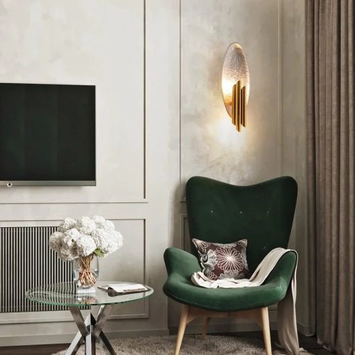 MIRODEMI Nordic Wall Sconce in Minimalistic Style for Living Room Bedroom Luxury Lighting