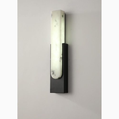 MIRODEMI Nyon Marble Rectangular Wall Lamp for Living Room Bedroom