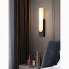 MIRODEMI® Nyon | Marble Rectangular Wall Lamp for Living Room