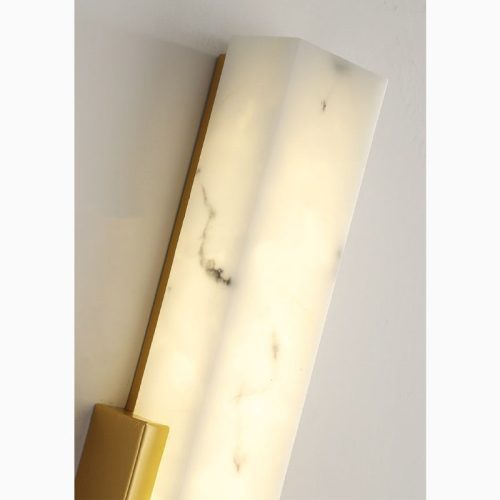 MIRODEMI Nyon Marble Rectangular Wall Lamp for Living Room Bedroom Home Outdoor Hall Details