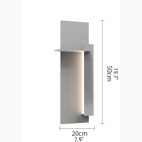 MIRODEMI Oftringen Modern Wall Lamp in Minimalistic Style for Living Room Bedroom Hall Outdoor Scheme