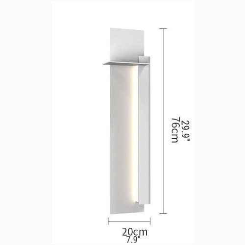 MIRODEMI Oftringen Modern Wall Lamp in Minimalistic Style for Living Room Bedroom Home Scheme