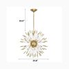 MIRODEMI® Oletta | Dandelion-Shaped LED Crystal Chandelier