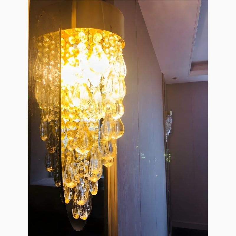 MIRODEMI Orihuela Elegant Crystal Wall Light