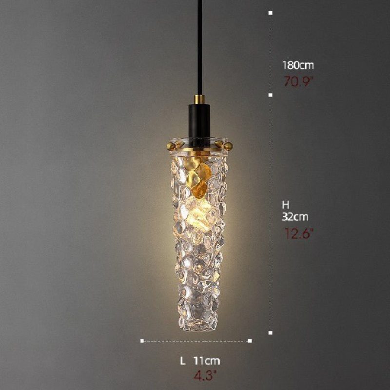 MIRODEMI Osiglia Postmodern Diamond Crystal Pendant Light