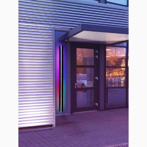 MIRODEMI Outdoor Indoor Waterproof RGB 7 Colors LED Wall Sconce With Intelligent Remote for Courtyard Street Home Hall