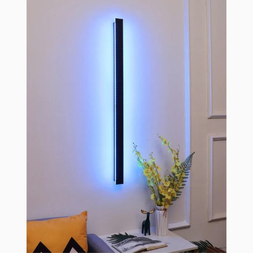 MIRODEMI Outdoor Indoor Waterproof RGB 7 Colors LED Wall Sconce With Intelligent Remote for Garden