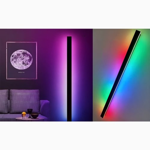 MIRODEMI Outdoor Indoor Waterproof RGB 7 Colors LED Wall Sconce With Intelligent Remote for Home