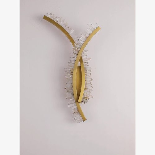 MIRODEMI Oviedo Chic Golden LED Wall Light