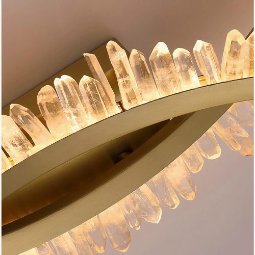 MIRODEMI Oviedo Stylish Golden LED Wall Light