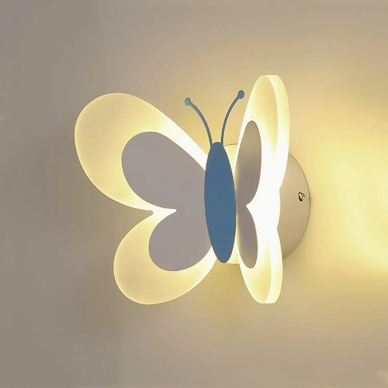 MIRODEMI Princess Playful Butterfly LED Wall Lamp For Children