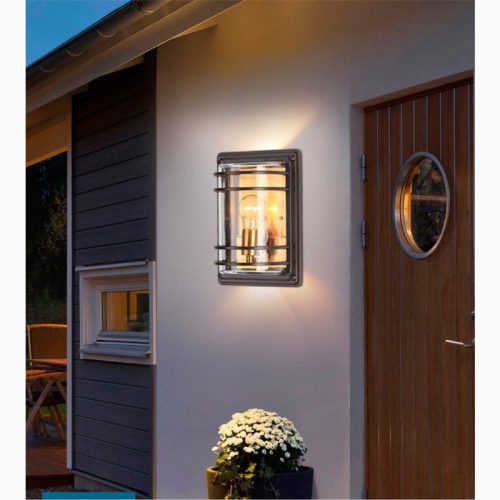 MIRODEMI® Retro Outdoor Waterproof Aluminum LED Wall Lamp For Garden, Porch, Villa, Hall, Home