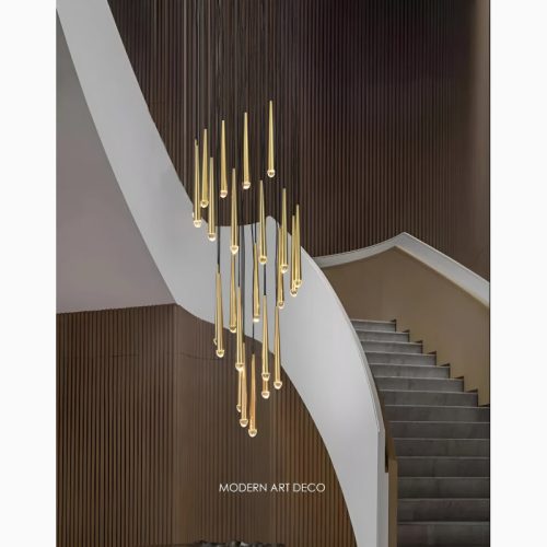 MIRODEMI Rimplas Stylish Long Ceiling Chandelier