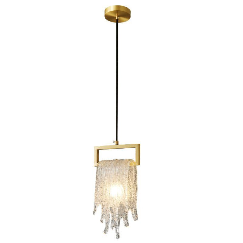 MIRODEMI Roccavignale Gold Crystal Pendant Light Luxury LED Chandelier