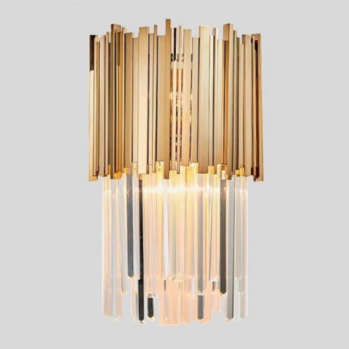 MIRODEMI Roquesteron Grasse Elegant Bimetal LED Wall Sconce