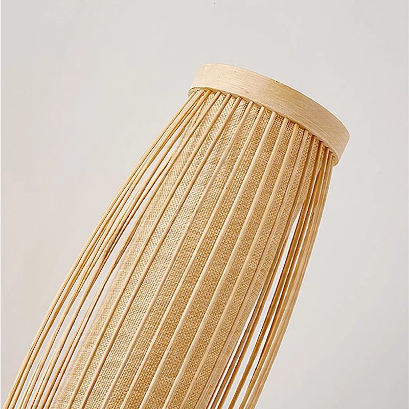 MIRODEMI Rubi Modern Bamboo Wall Sconce