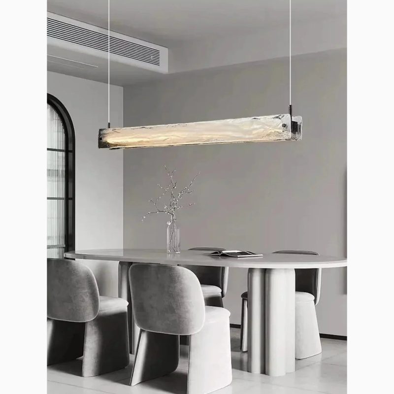 MIRODEMI Saanen Luxury Modern Rectangle Chandelier for Dining Room