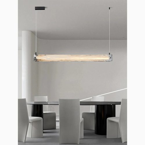 MIRODEMI Saanen Luxury Modern Rectangle Chandelier for Kitchen Island